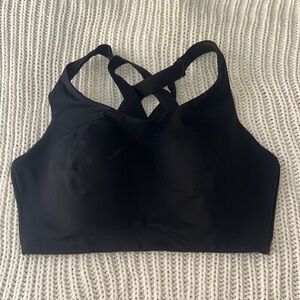 Lululemon Black Cross-Back Sports bra
